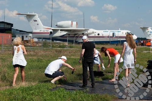 Напольное ПВХ покрытие (настил) для выставочного павильона